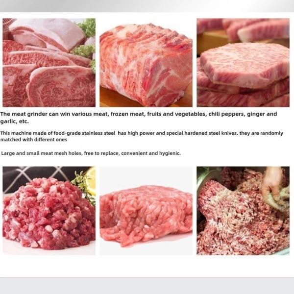 Customized EPS-100 Small Sausage Vegetables Minced Meat Mixer Food Grinder Blender