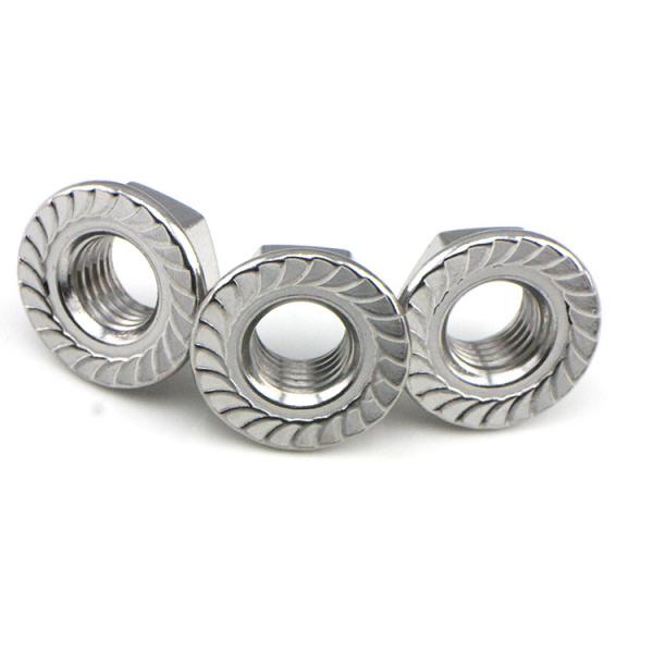 ISO 4161 / DIN 6923 Hexagon Flange Nuts Steel Supplier Wide Size Range