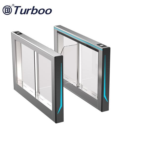 Office Building Automatic Swing Gate RFID Smart Speed Gate Turnstile