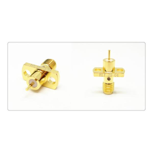 de la microcinta femenina 18GHz mini SMA RF conector 50Ω