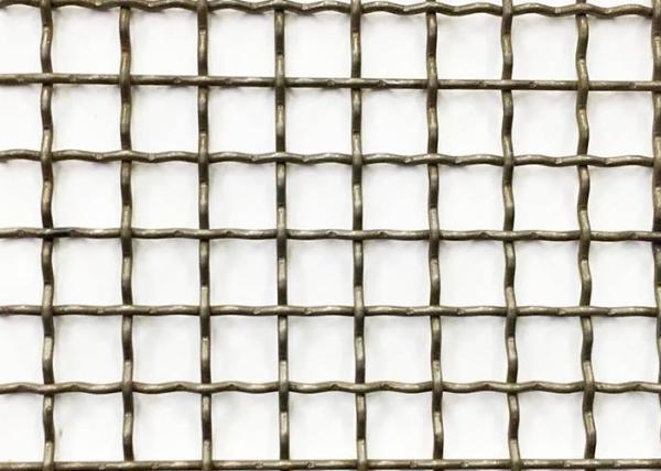 Cuadrados de malla de pantalla vibrante 1 mm-100 mm de apertura de acero de alta resistencia