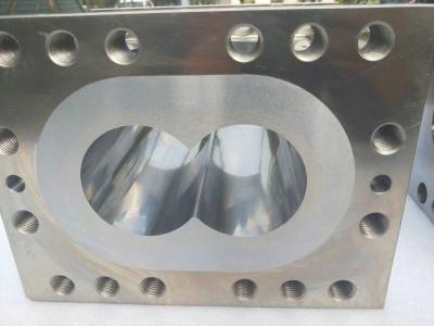 As peças gêmeas da máquina da extrusora de parafuso do laboratório, parafuso da extrusora Barrels a elevada precisão