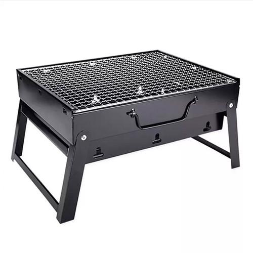 Bbq Collapsible Charcoal Grills Portable Charcoal Barbecue Outdoor Fireproof 13.78