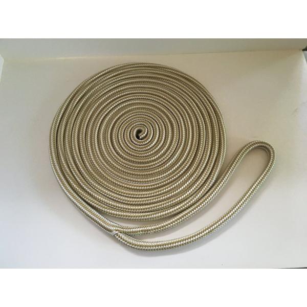 9 мм х 15 футов двойная натянутая нейлоновая доковая линия с сплетёнными глазами