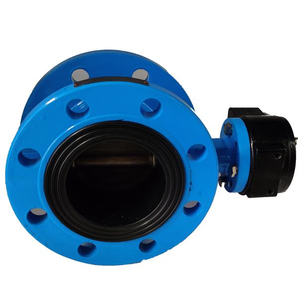 Pneumatic Rubber Lined Flanged Rubber Butterfly Valve