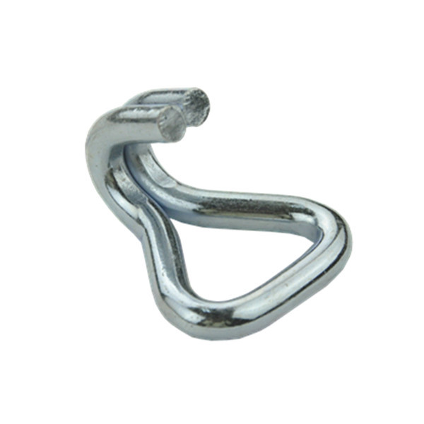 High Quality Factory Safety Cargo Lashing Webbing Silver J Swan hook for Tie