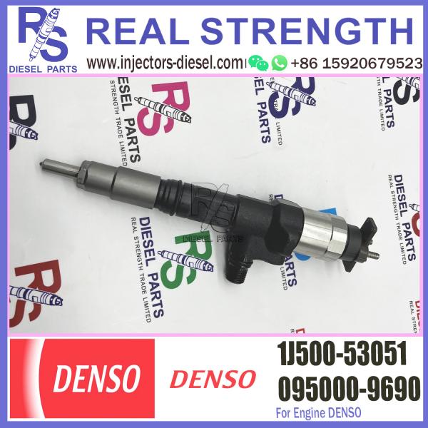 Injetor diesel 095000-9690 da máquina escavadora DENSO 095000-9691 1J500-53051 1J508-53052