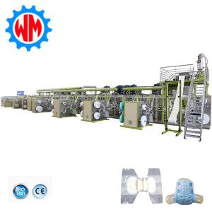 2025 New Full Automatic Adult Diaper Making Machine with Precise Control Global