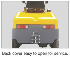 Large Capacity Electric Tow Tractor Good Stability With Traction Weight 10 Ton