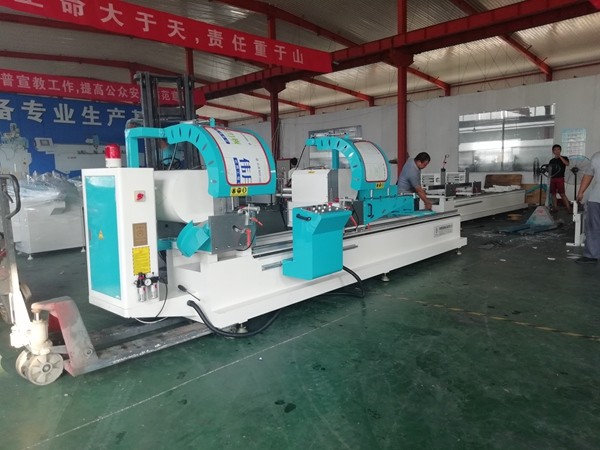 Highly Speed Automatic Aluminum Window Machine Profile CNC Cutting Saw