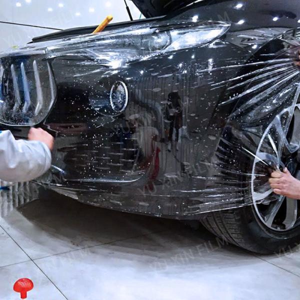 7.5 mil Hydrophobic TPU Paint Protection Film Clear Non-Yellowing PPF Paint Protection Film
