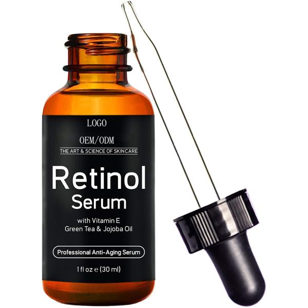 Organic Retinol Face Serum To  Helps Reduce Appearance Of Wrinkles