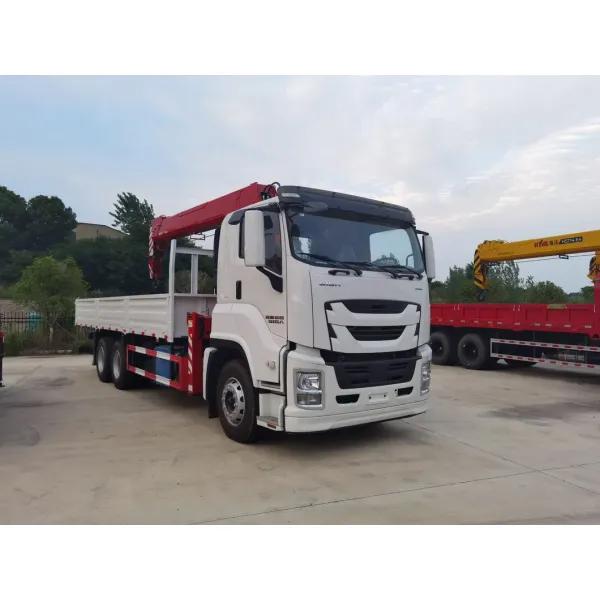 Isuzu 6X4 Drive 12 ton Truck Mounted Crane