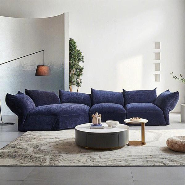 Petal Shaped Sofa Villa Hotel Living Room Corner Combination Sofa