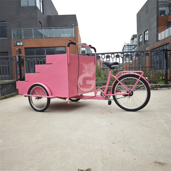 120KG Tricycle Food Cart for Fruit Vending Inside Equipments As Your Requirement