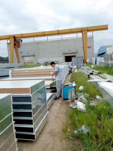 Color Steel Sandwich Panels Temporary Housing And Industrial Building Materials