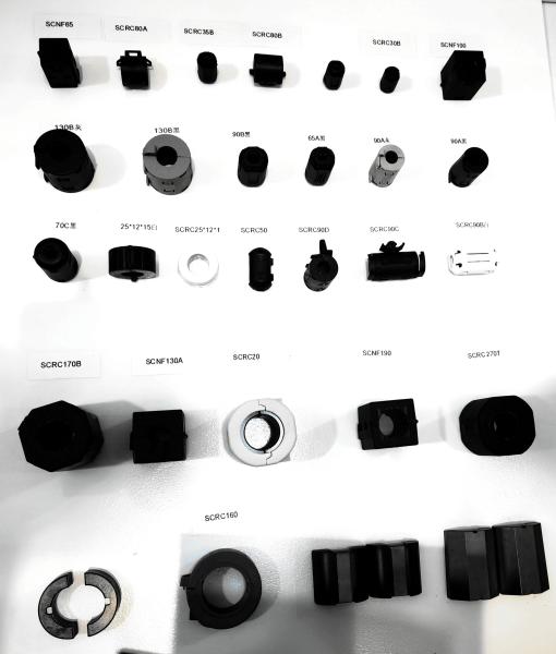 20 pièces de l'échantillon gratuit EMI Clamp Clip sur le câble USB Ferrite Core Pour /7mm/ 9mm/ 13mm Diamètre câble