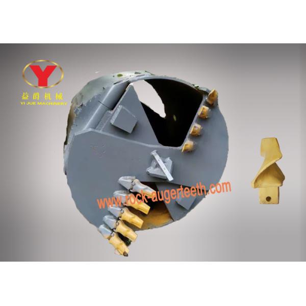 Professional Rock Auger Teeth , Carbide Bullet Teeth Earth Drilling Equipment