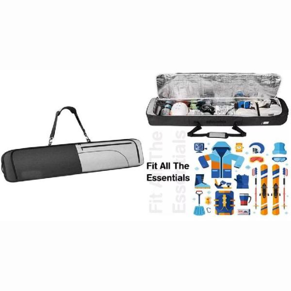 Bolsas de poliéster para esqui snowboard resistente à água 600d para snowboard esqui