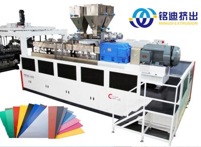 Automatic ABS PP PE Thick Board Production Line 1200mm 1500mm 2000mm