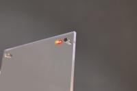 Quadro fotográfico acrílico com parafusos de suporte Pés 5x7 polegadas A4 Suporte de exibição de imagem