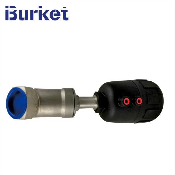 XYAT Series Double Acting Stainless Steel body Air Water Steam Pneumatic Angle Seat Valve with plastic cylinder