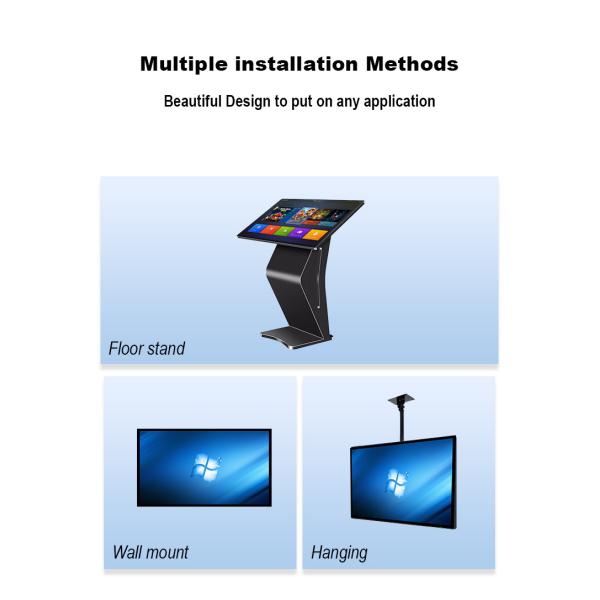 15.6 Inch Self-Service Kiosk with 3840x2160 Resolution and Cash Payment for Check-In Check-Out