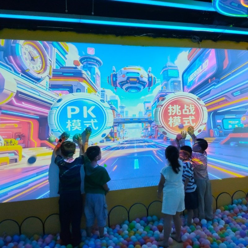 Durable Interactive Smash Ball Games Designed for Long Time Commercial Operation