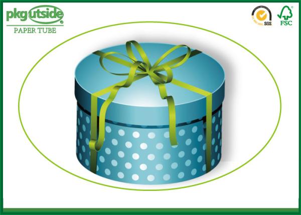 Paper Ribbon Bouquet Flower Boxes Eco - Friendly For Presents Gift Packaging