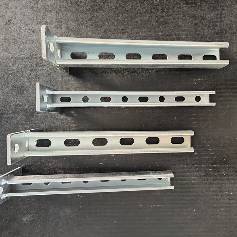 Electro Galvanized Slotted Channel Unistrut For 41x21mm Industrial Support