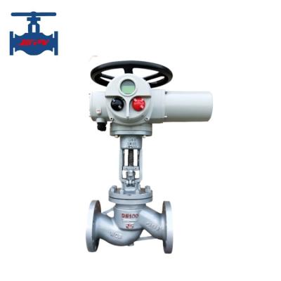 OEM ODM Electric Actuator Globe Valve Cast Steel Stainless Steel Globe Valve