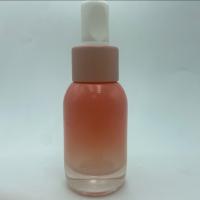 50ml Pink Lotion Glass Bottle Customized Logo OEM Glass Bottle Lotion Bottle Wholesale Manufacturer
