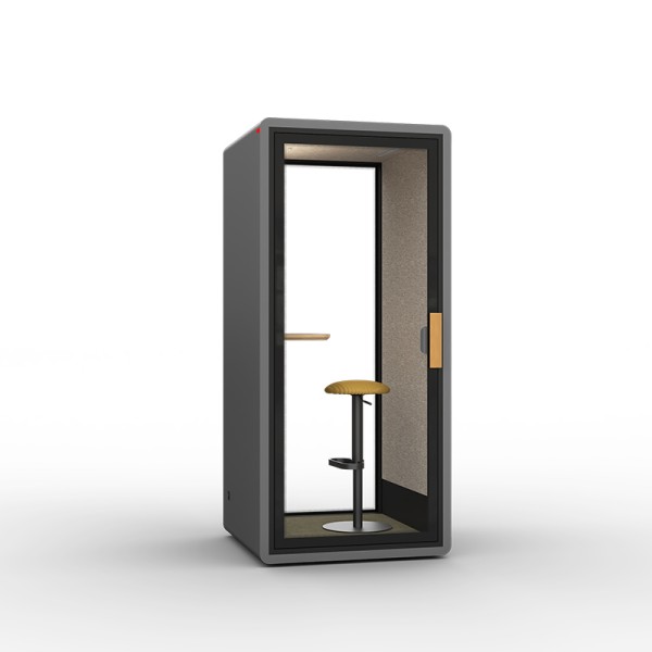 High Density Acoustic Foam Office Soundproof Booth Work Pods For Commercial Spaces