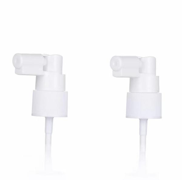 White Color Medical Nasal Spray Pumps 18/410 20/410