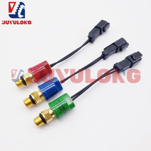 JUYULONG Universal Construction Machinery Parts JCB220 240 360 Red Green Blue Pressure Sensor Switch 332J0671 Walk-Behind