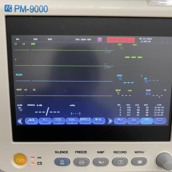 Highly Connected Multi Parameter Patient Monitor With Alarm System