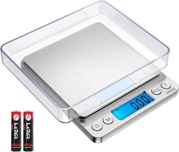 Balance électronique portable LCD Super Mini Balance numérique pour bijoux 1000g 0.01g-500g Balance de poche Balance de poids Grammes