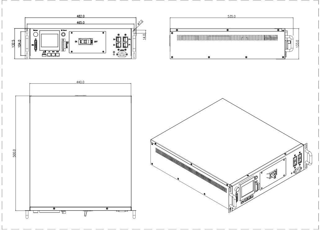 GCE 160S 512V 125A BMS для домашнего солнечного питания LFP Батарея для решения энергопотребления Система хранения UPS литий-ионные батареи