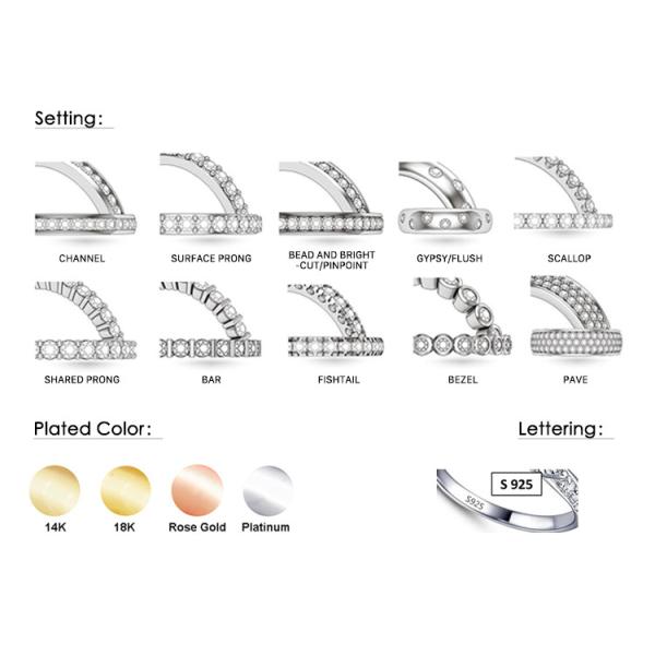 Simply 14K Gold Plated Handmade Stacking Thin 925 Sterling Silver Rings