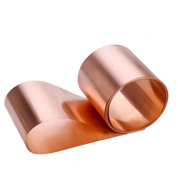 Thin Copper Foil Conductive Strip Roll for Industrial Lithium Batteries-Industrially Processed and Bending Cutting Services
