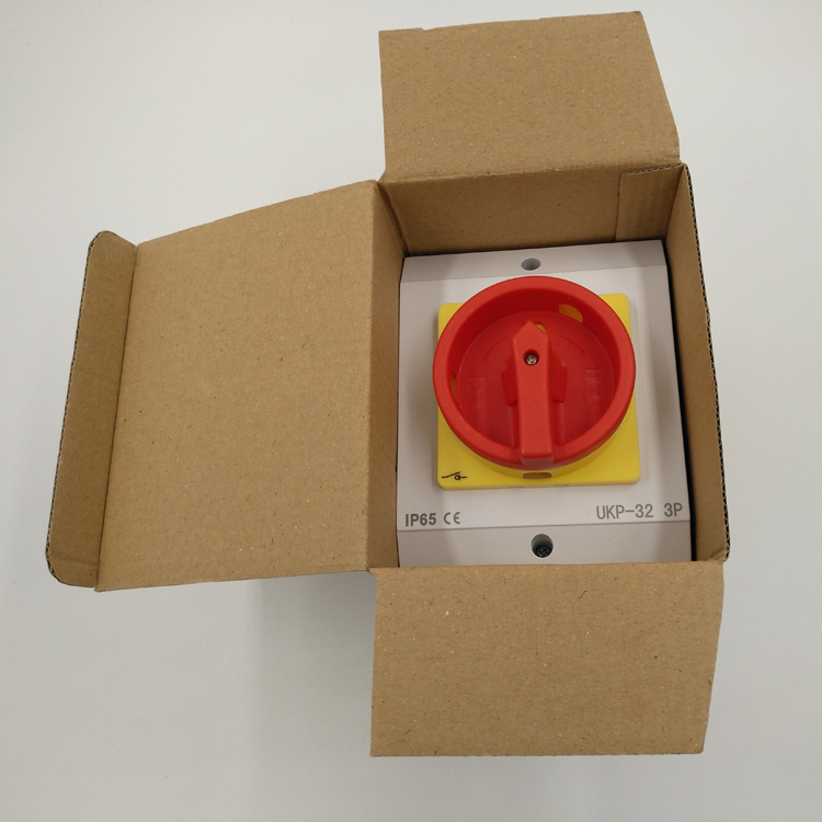 Power Cut-off Isolator Switch SHP Series 3 Phase 32A 3 Pole Main Switch UKP-32/3P CE/TUV Certified