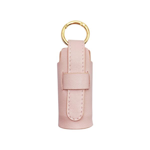 Portable Ladies Pu Leather Makeup Lipstick Case Cosmetic Pouch For Bag Decoration