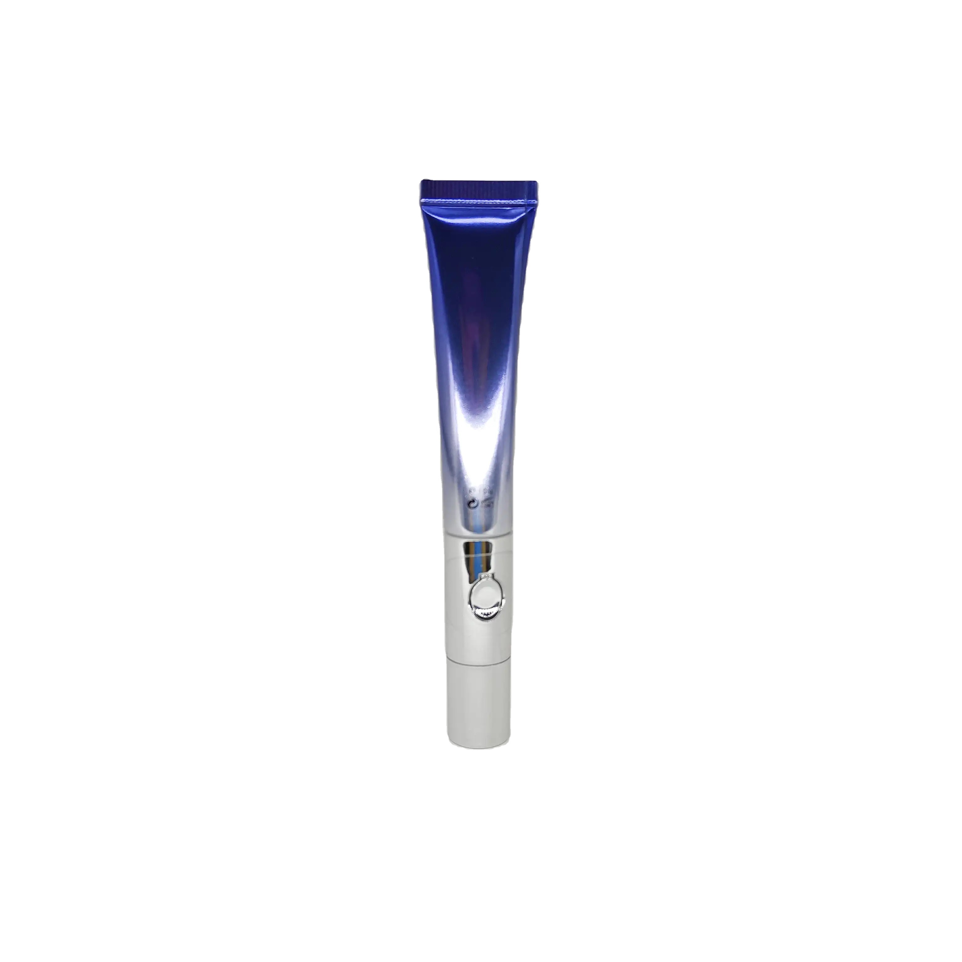 ABL Aluminum Plastic Cosmetic Vibration Metal Color Massage Eye Cream Tube with Electric Zinc Alloy Applicator