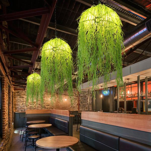 American country lamp shades Bar Loft Vintage Designer Global pendant lamp Plant pendant light(WH-VP-153)