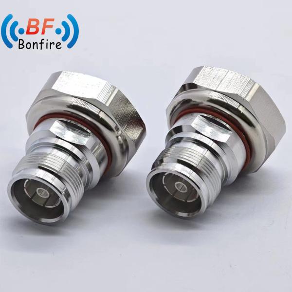 Conector de cabo coaxial RF Adaptador RF com 4.3-10 Mini DIN Plug Taxa de resistência à água IP 67