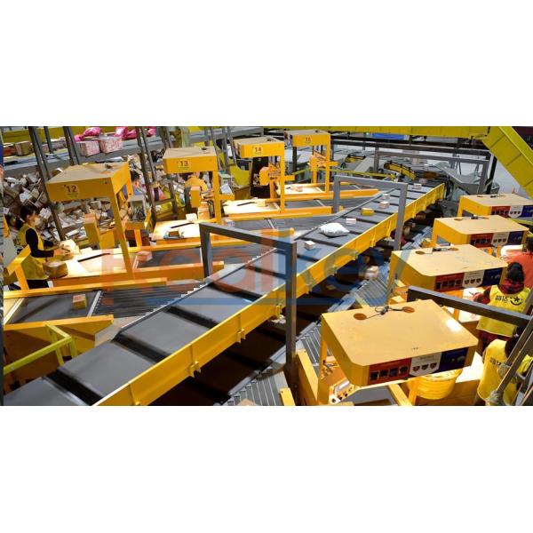 Système de tri logistique Boîte convoyeur de tri Adaptez-vous aux différentes marchandises Adaptation flexible