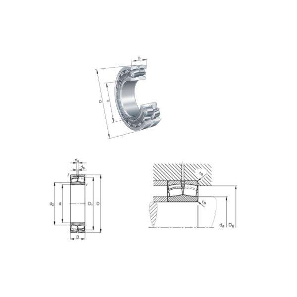 Stainless Steel Spherical Roller Bearing 24036 CAW33 In Standard Export Packing