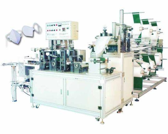 Corrosion Resistant Dust Mask Making Machine , Pollution Mask Making Machine