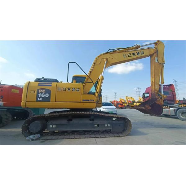 PC160 Used Japan Excavator Construction Medium Komatsu Crawler Excavator