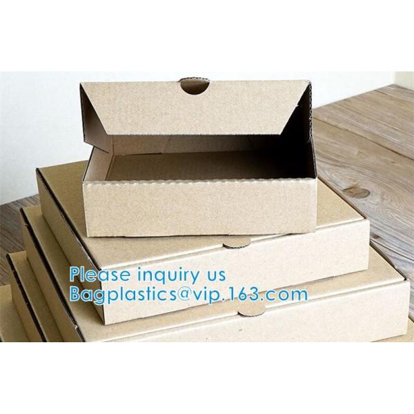 7inch 9inch 10inch 12inch 16inch Handle Pizza Box Custom Printing For Take-Out CORRUGATED BOARD